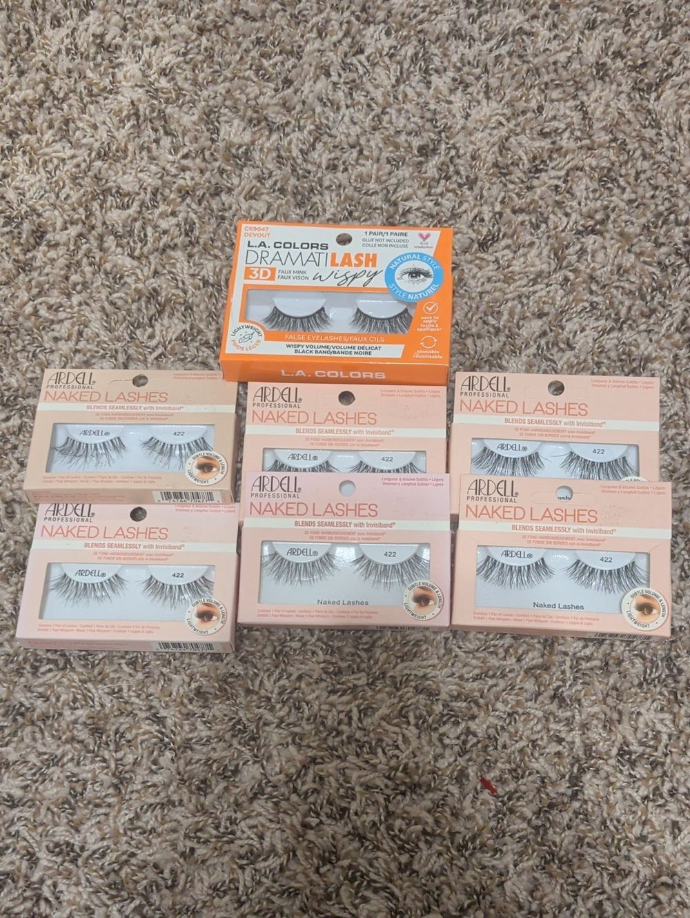 Ardell Naked Lashes 6 Pack 422 Style Invisiband